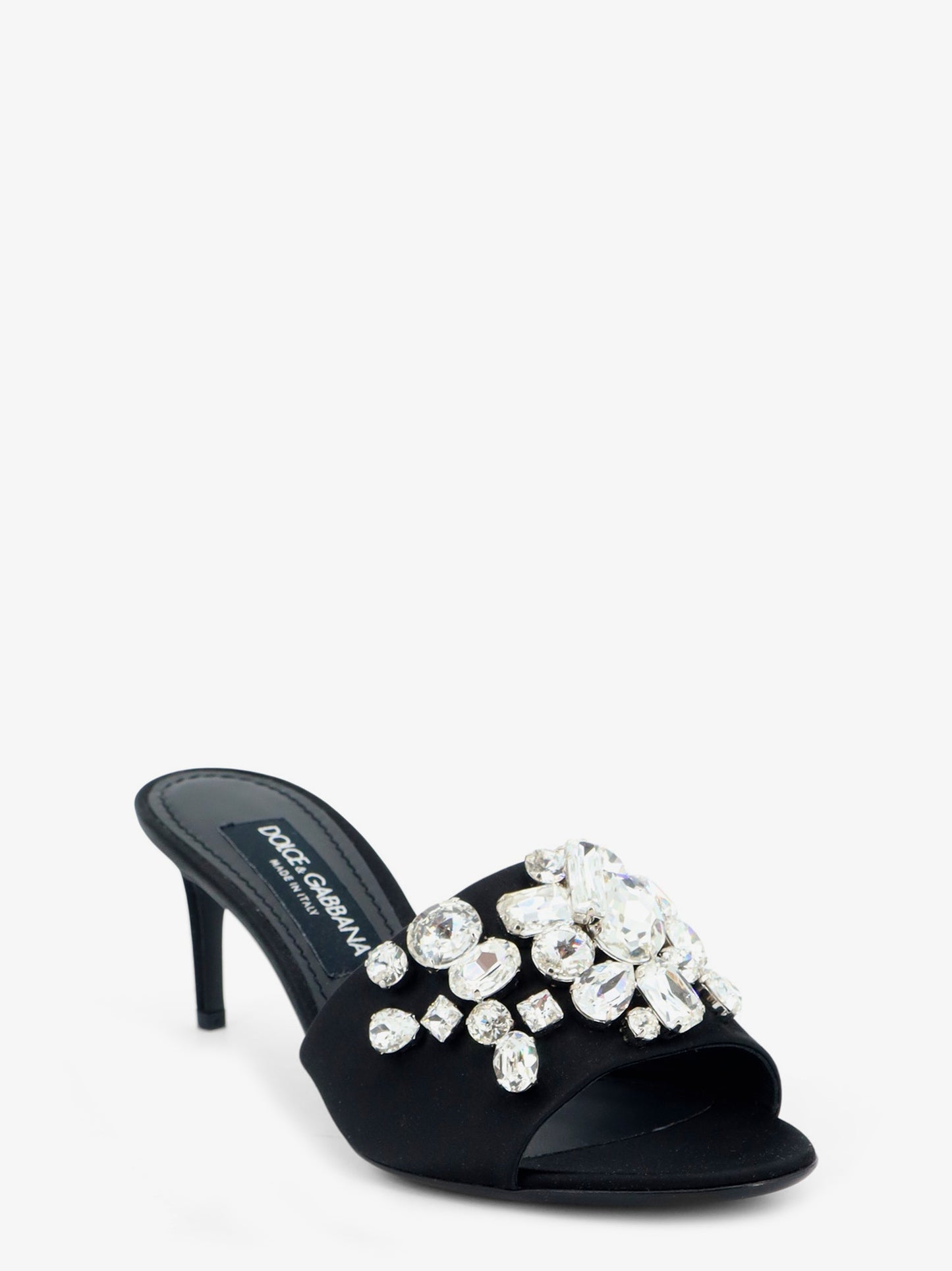 Satin sandals
