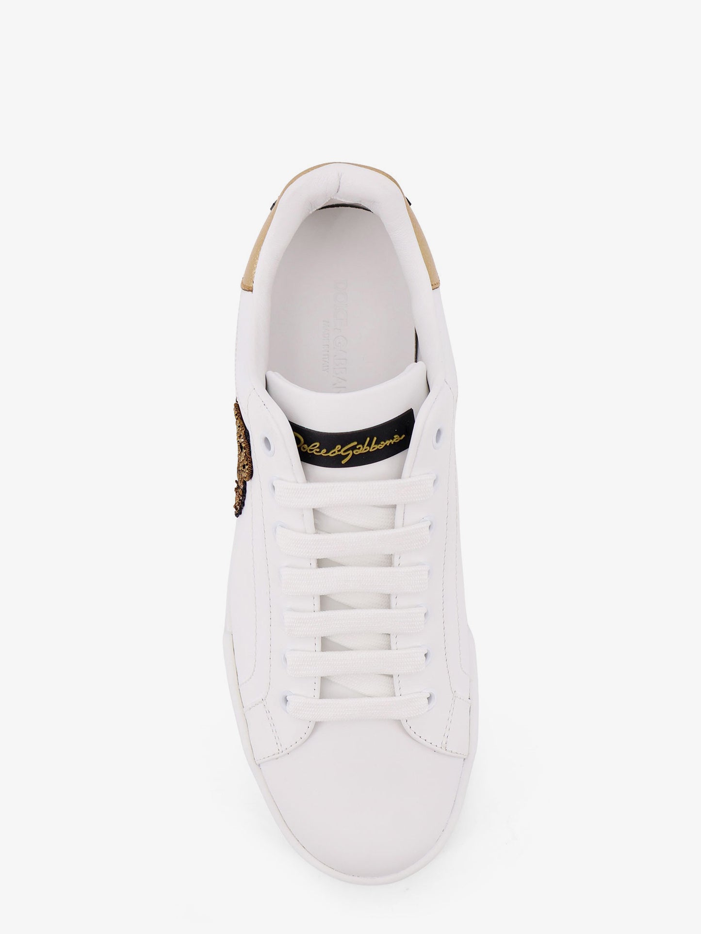 Sneakers in pelle con iconico patch laterale