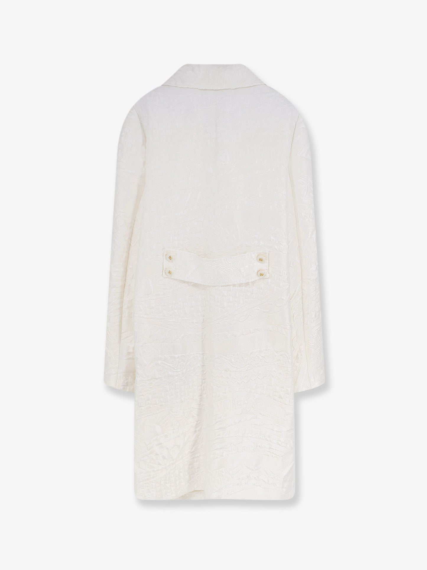 Brocade coat with DG buttons