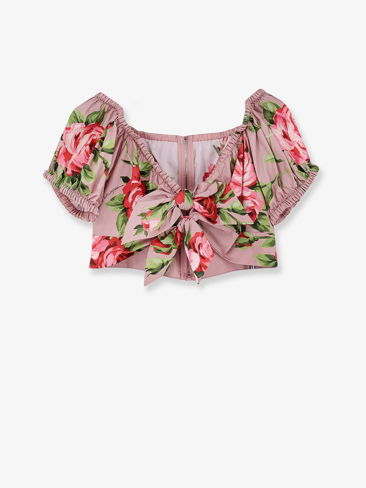 Cotton top with iconic print