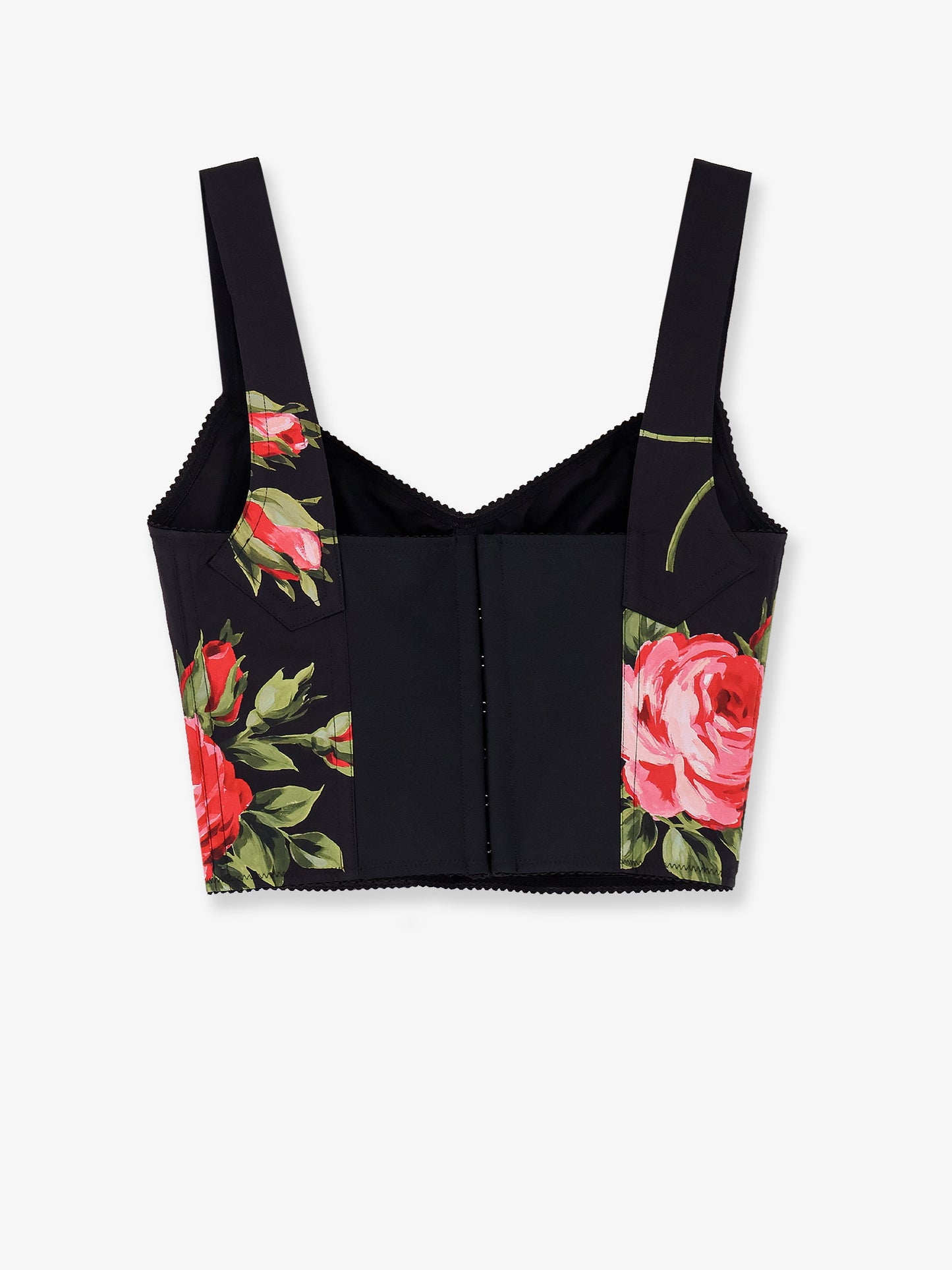 Cotton blend Bustier Top