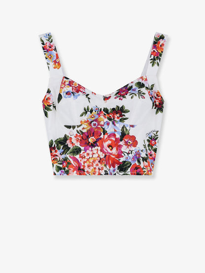 Cotton blend Bustier Top thumbnail