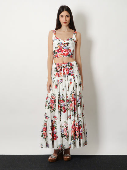 Cotton blend Bustier Top thumbnail