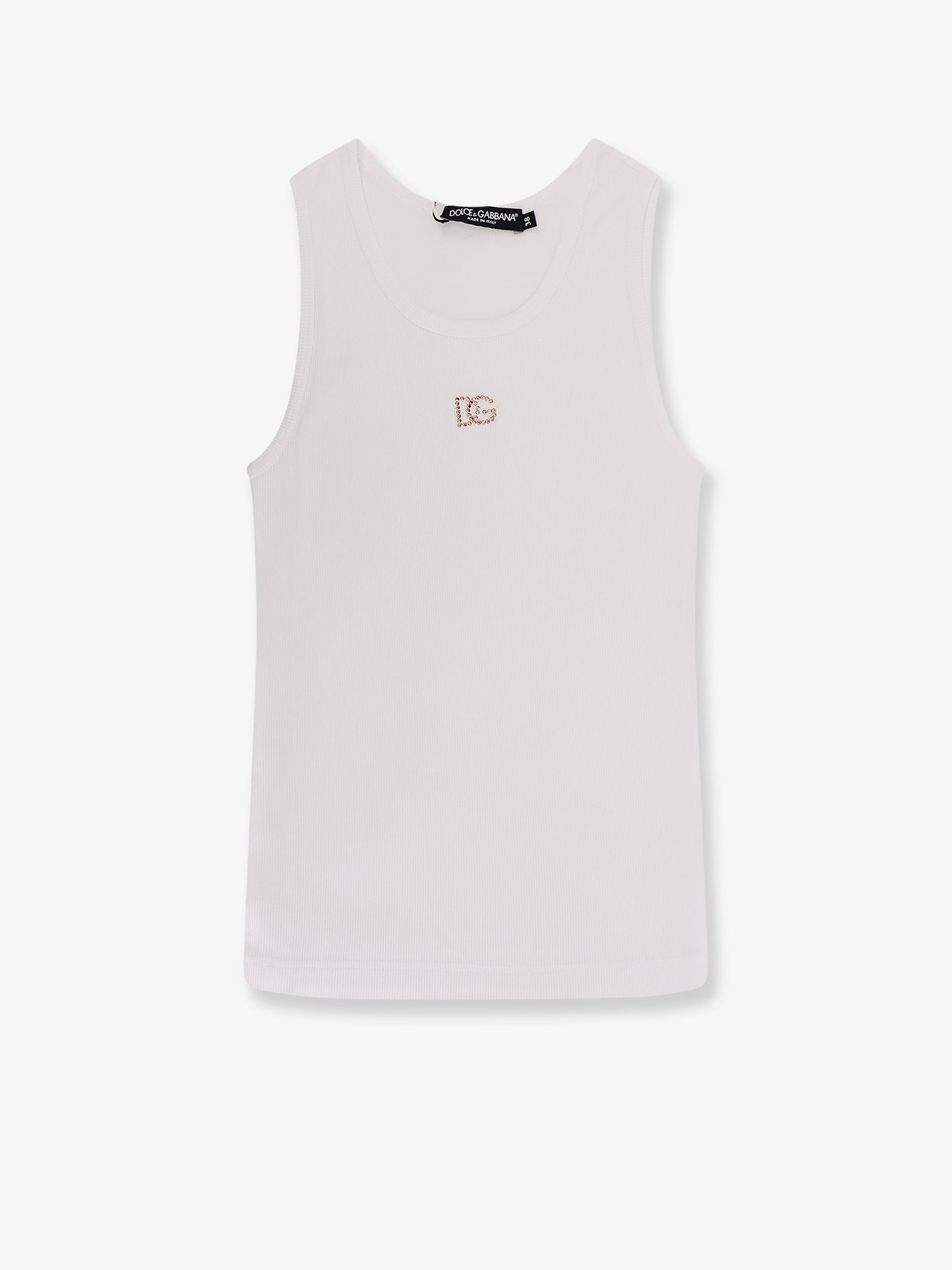 Ribbed cotton top