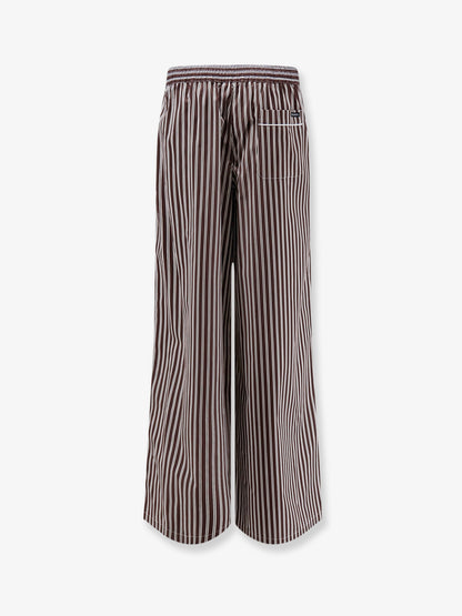 Pajamas striped poplin trousers thumbnail