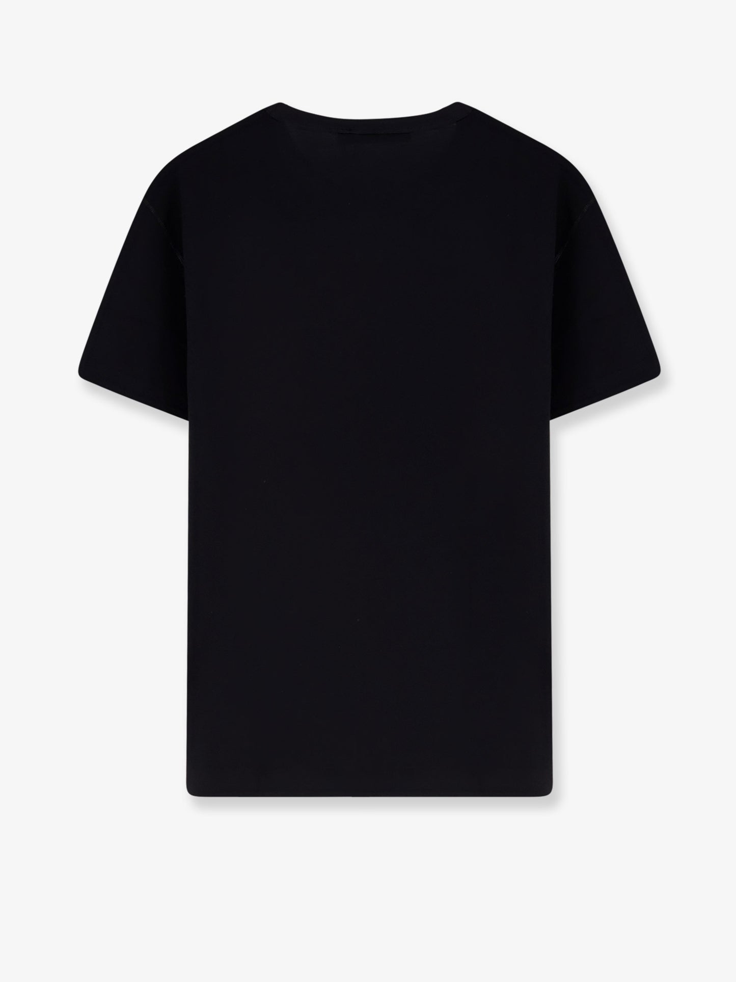 Cotton T-shirt with logo patch