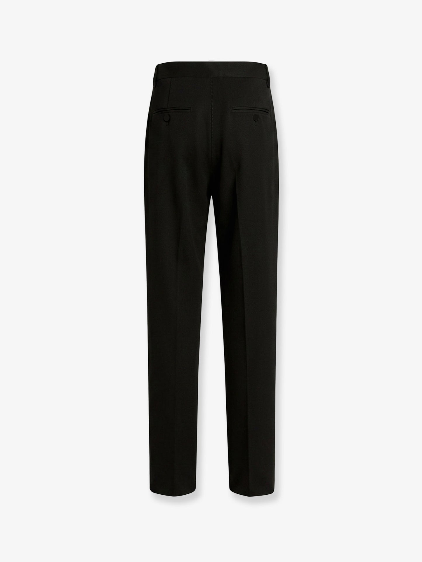 Virgin wool trousers with frontal pinces