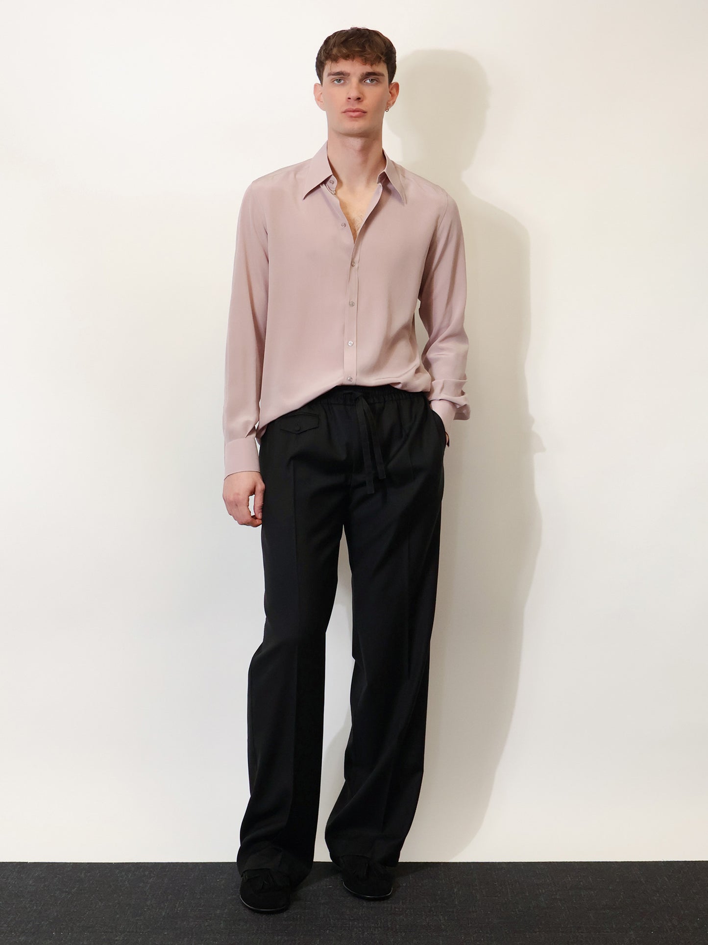 Pantaloni in lana vergine