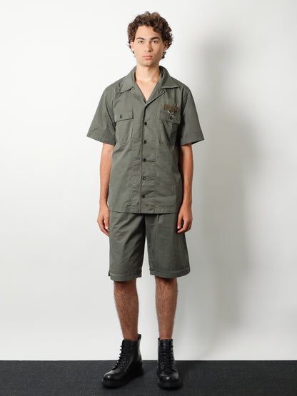 Cotton shorts with Logo detail thumbnail