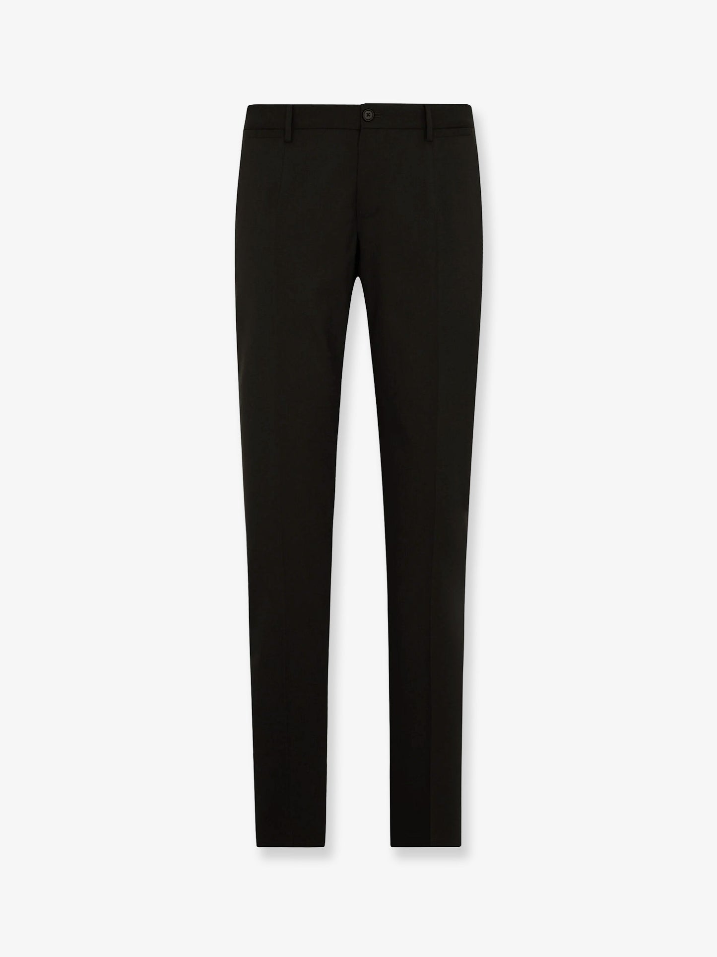 Wool blend trousers