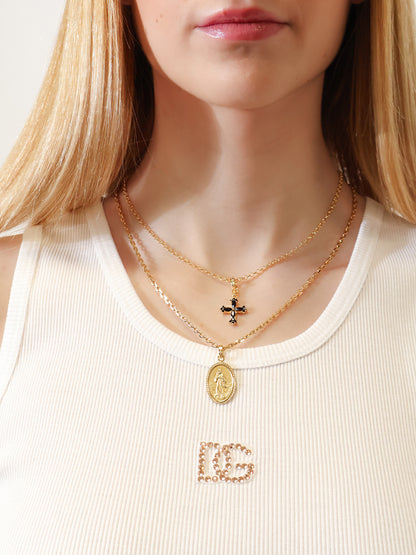 Brass necklace thumbnail