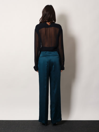 Portias satin trousers thumbnail
