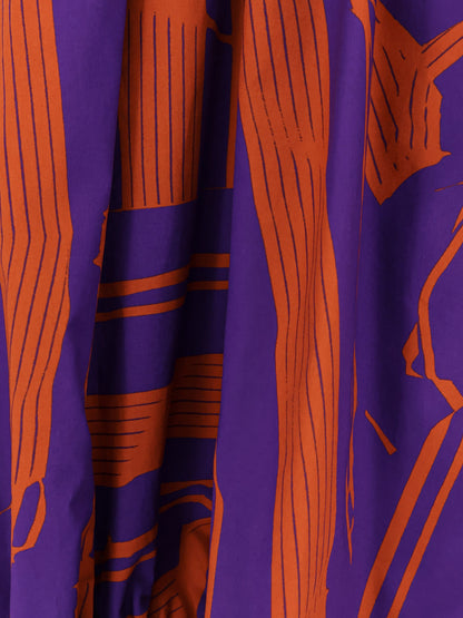 Catya cotton shirt with Crushed Stripe print thumbnail