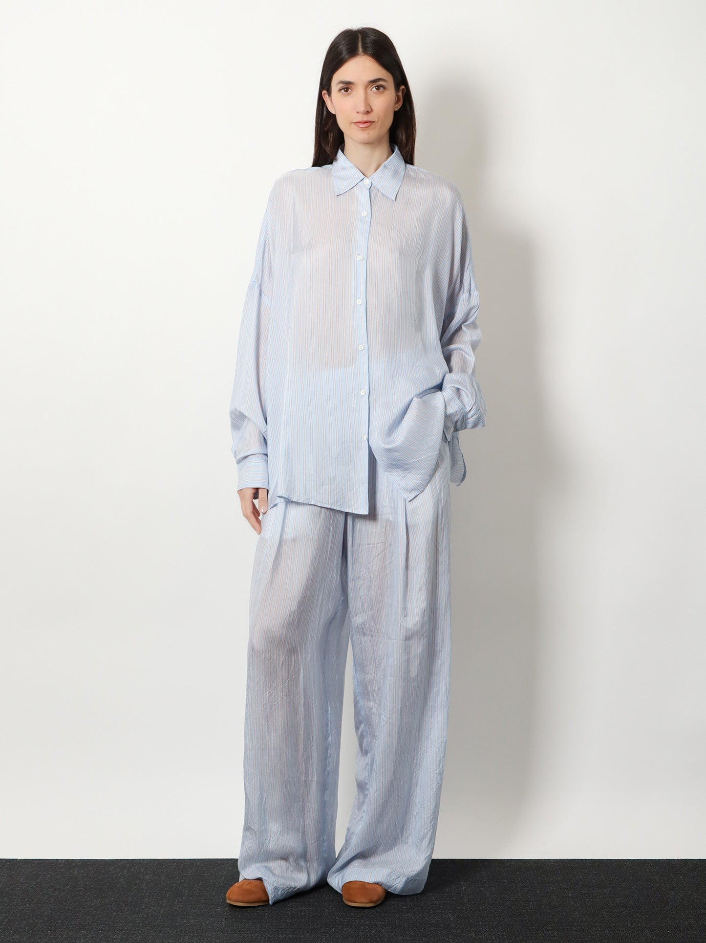 Pila cupro trousers
