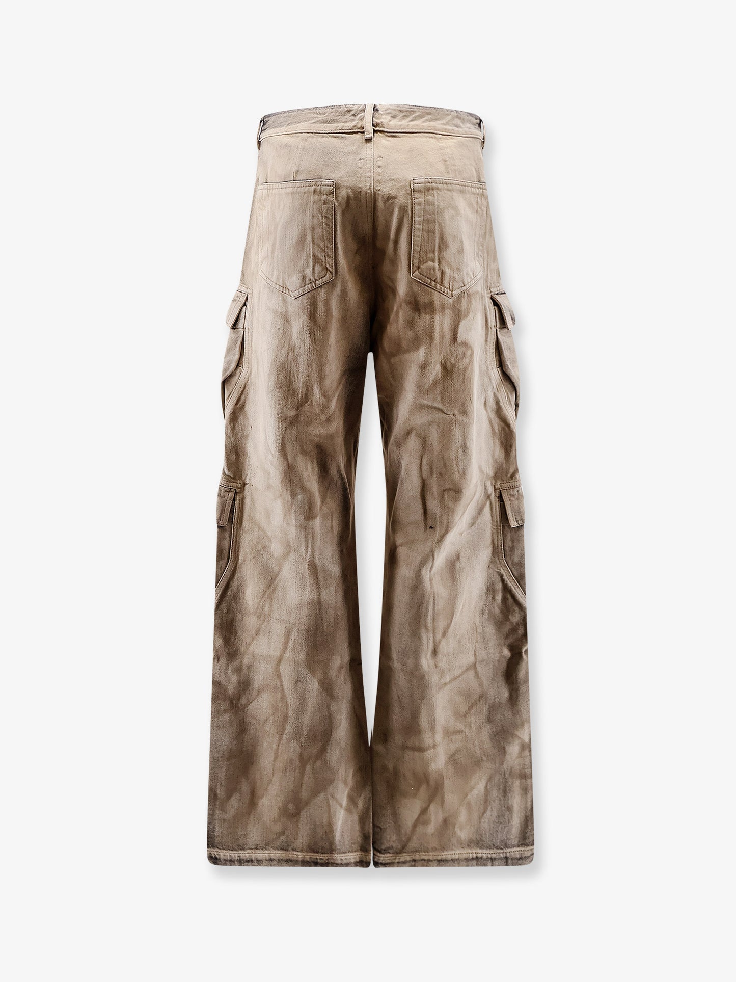 Cargo denim jeans