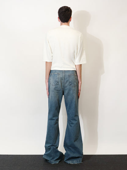 Blue denim jeans thumbnail