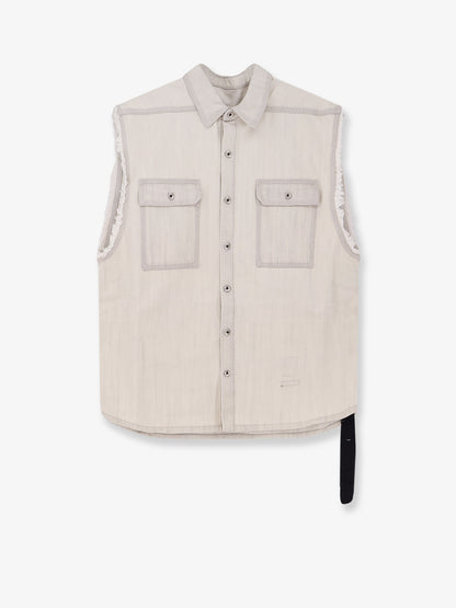 Sleeveless denim jacket thumbnail