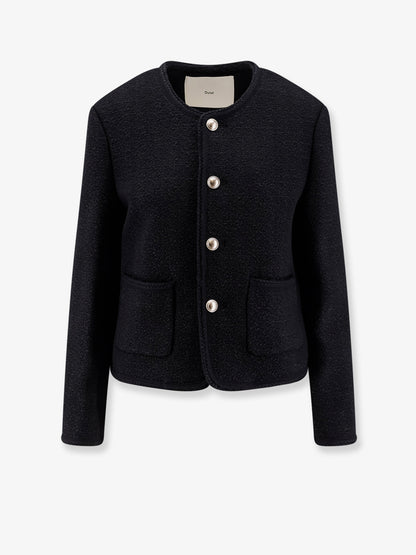 Unisex bouclé tweed blazer thumbnail