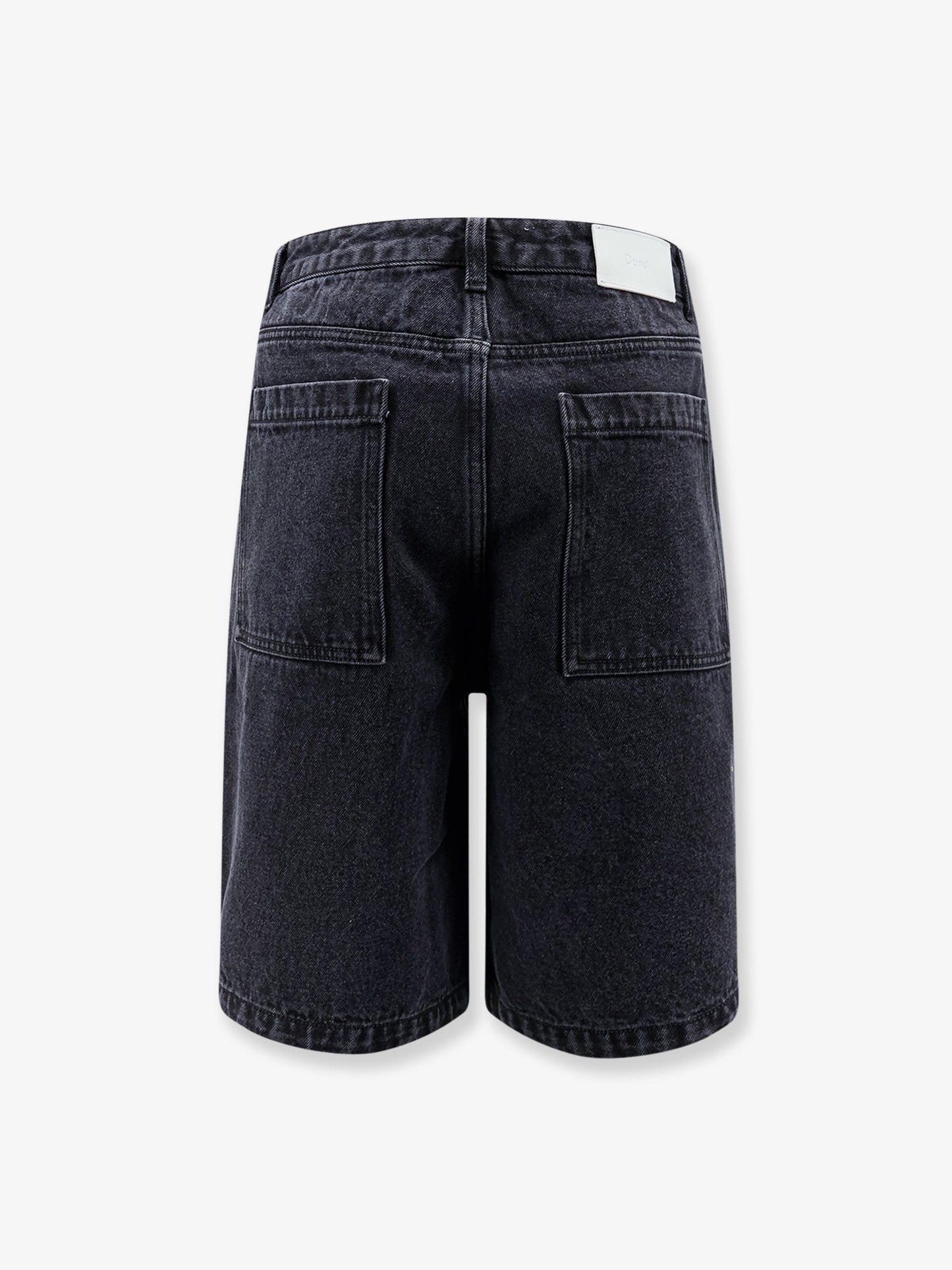 Bermuda in black denim