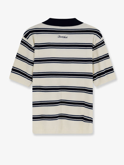 Maglia Polo Unisex in cotone a righe thumbnail