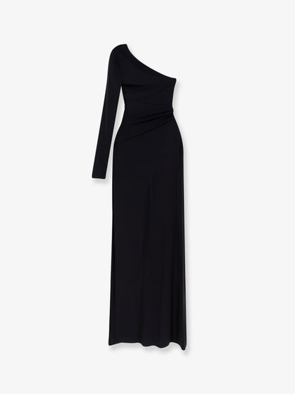 Red Carpet stretch viscose long dress thumbnail