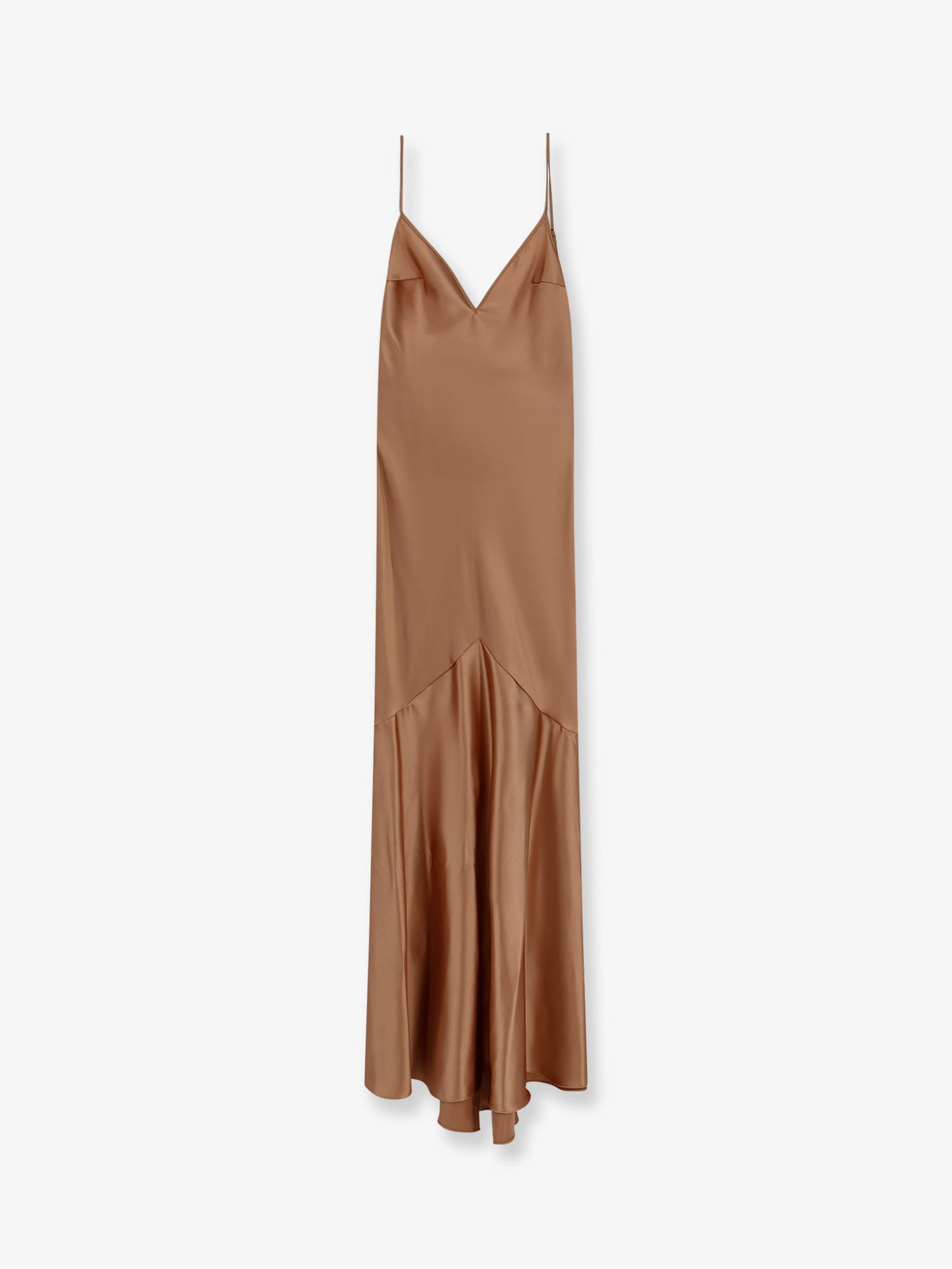 Daily satin long dress