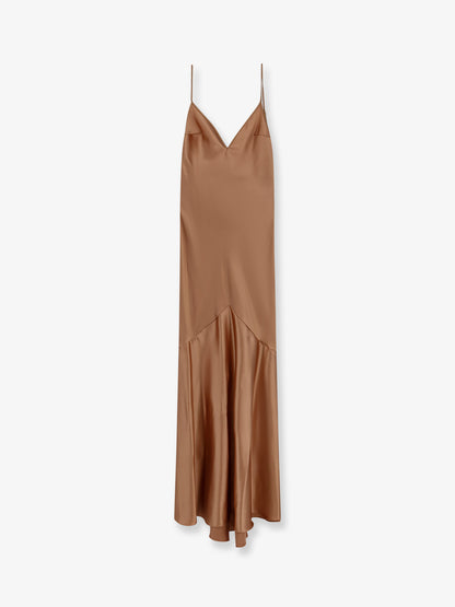 Daily satin long dress thumbnail