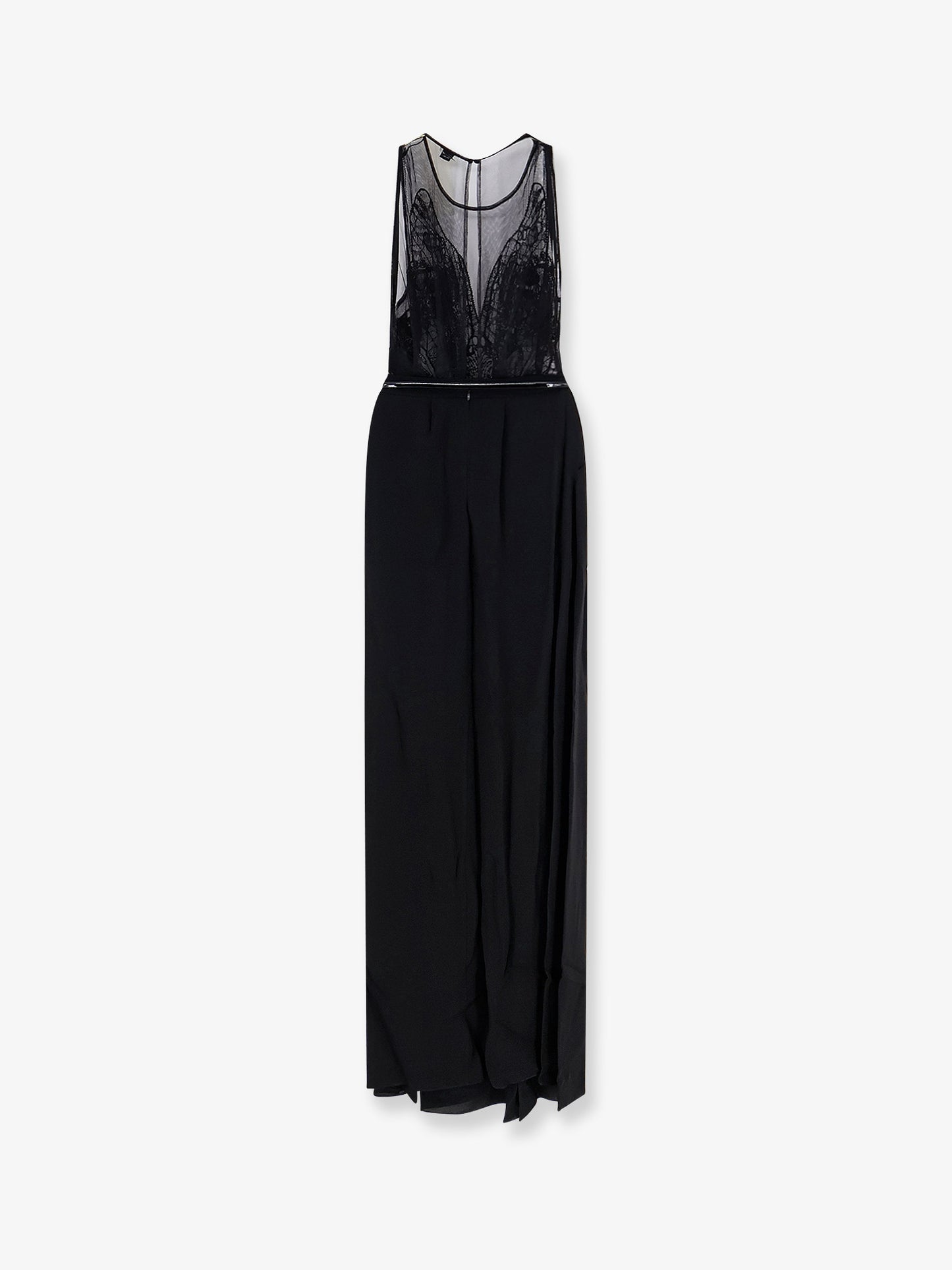 Red Carpet long dress with belt