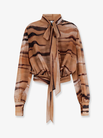 Shirt with animalier print thumbnail