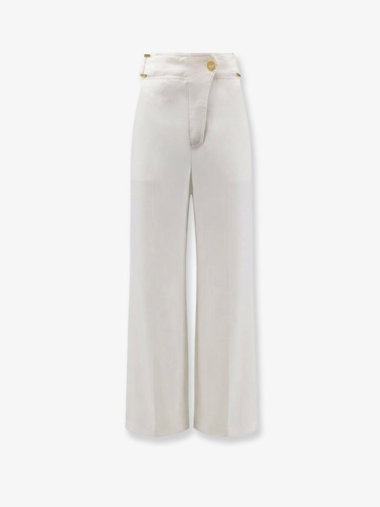 Daily linen and viscose trousers
