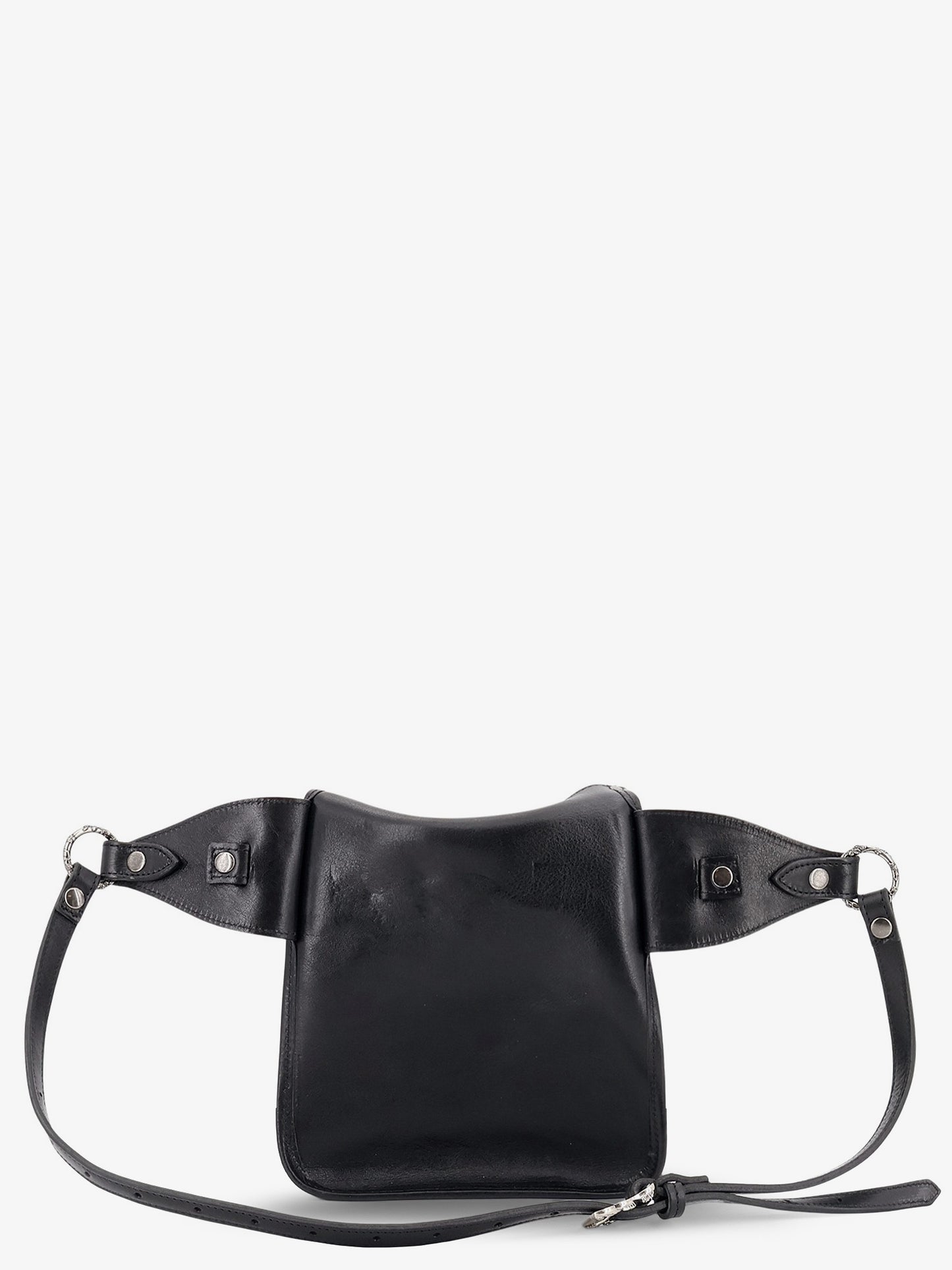 Leather shoulder bag