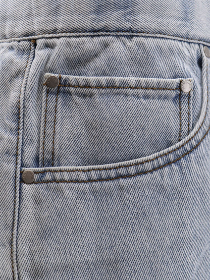 Light-washed denim bermuda shorts thumbnail