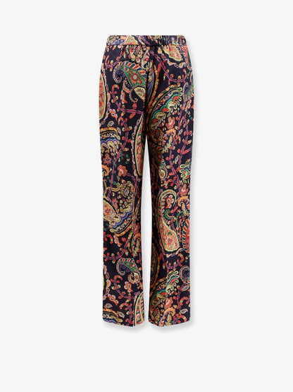 Multicolor fabric trousers thumbnail