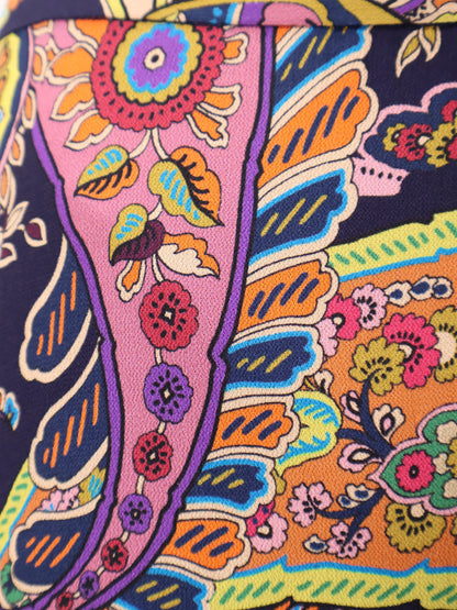Multicolor viscose skirt thumbnail