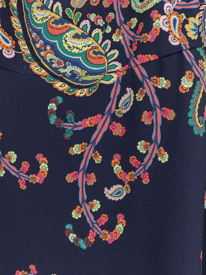 Dress with iconic multicolor print thumbnail