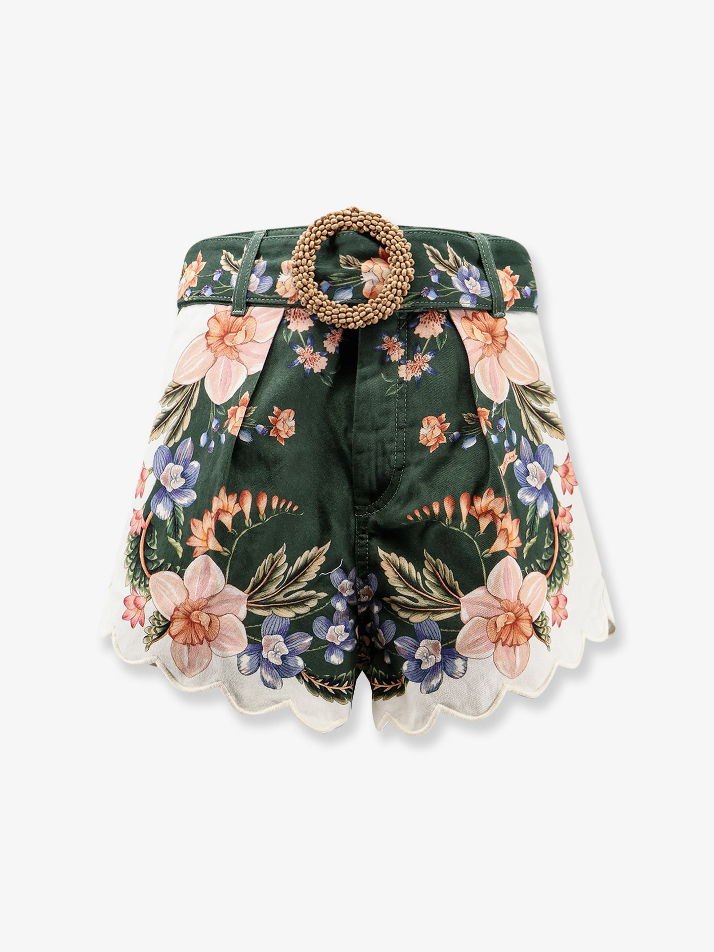 Shorts Berry Garden in cotone con stampa floreale