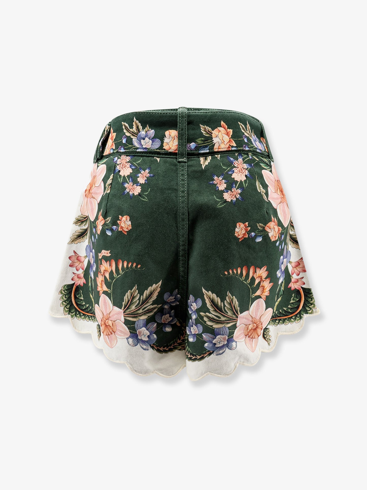 Shorts Berry Garden in cotone con stampa floreale