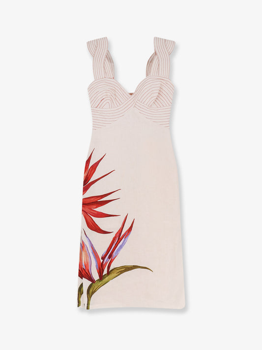 Strelizia linen dress