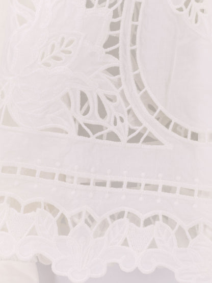 Camicia Richilieu in cotone organico thumbnail