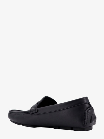Leather and canvas loafers thumbnail