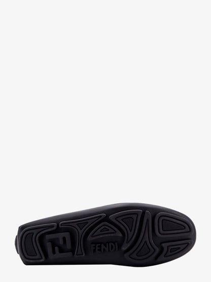 Leather and canvas loafers thumbnail