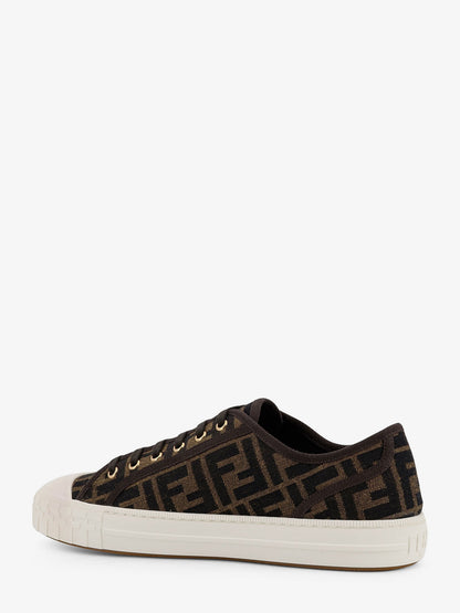 Fendi Domino FF jacquard fabric sneakers thumbnail