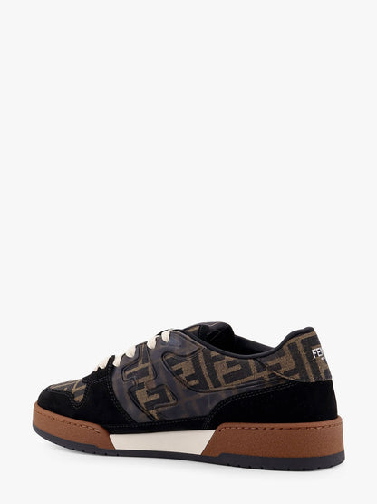 Fendi Match FF Jacquard Fabric and Suede sneakers thumbnail