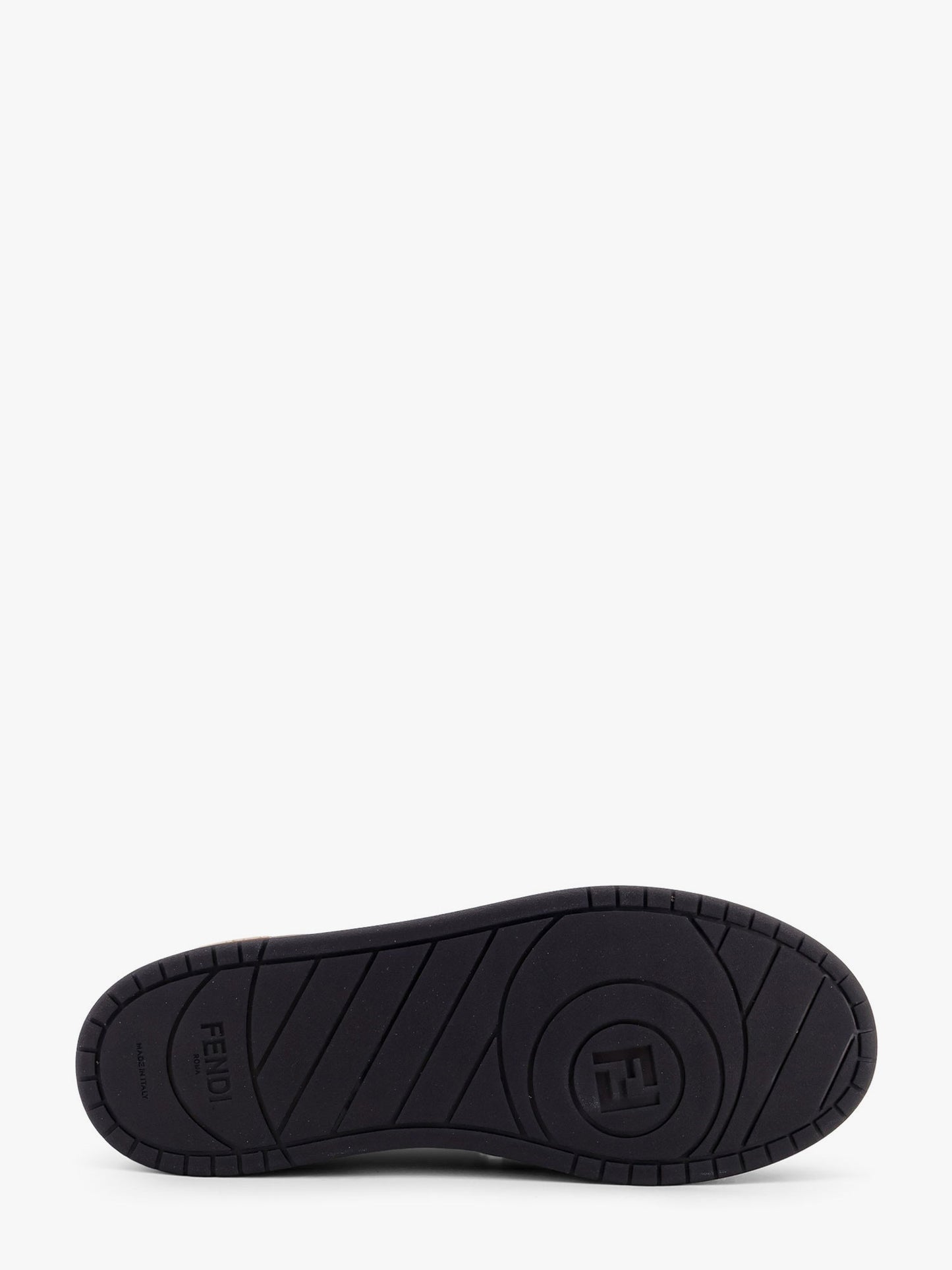Fendi Match FF Jacquard Fabric and Suede sneakers