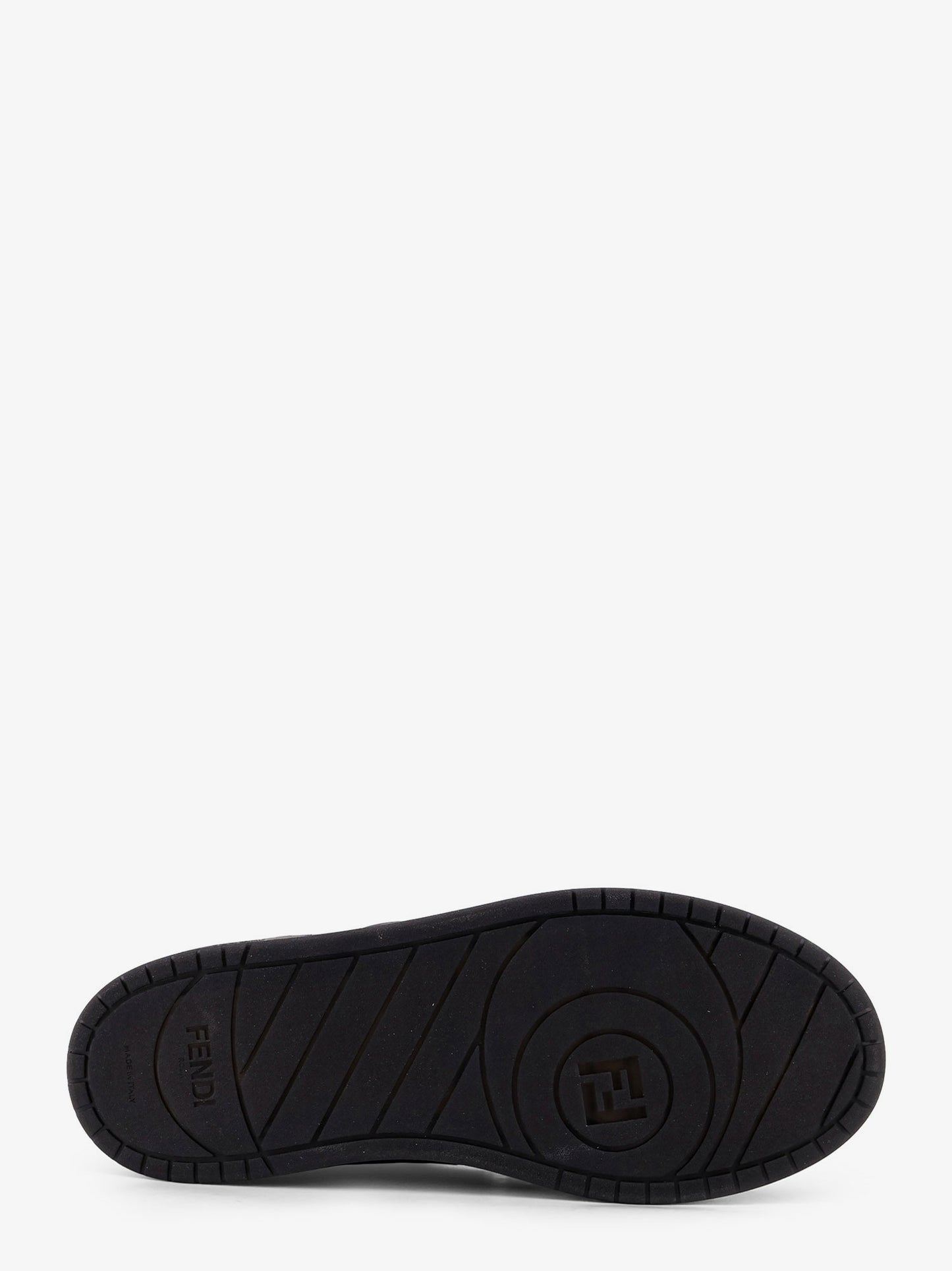 Fendi Match sneakers in FF jacquard fabric and suede
