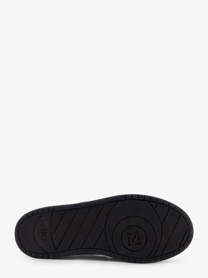 Fendi Match sneakers in FF jacquard fabric and suede thumbnail