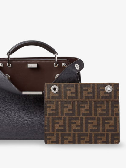 Peekaboo ISeeU Small leather crossbody bag thumbnail