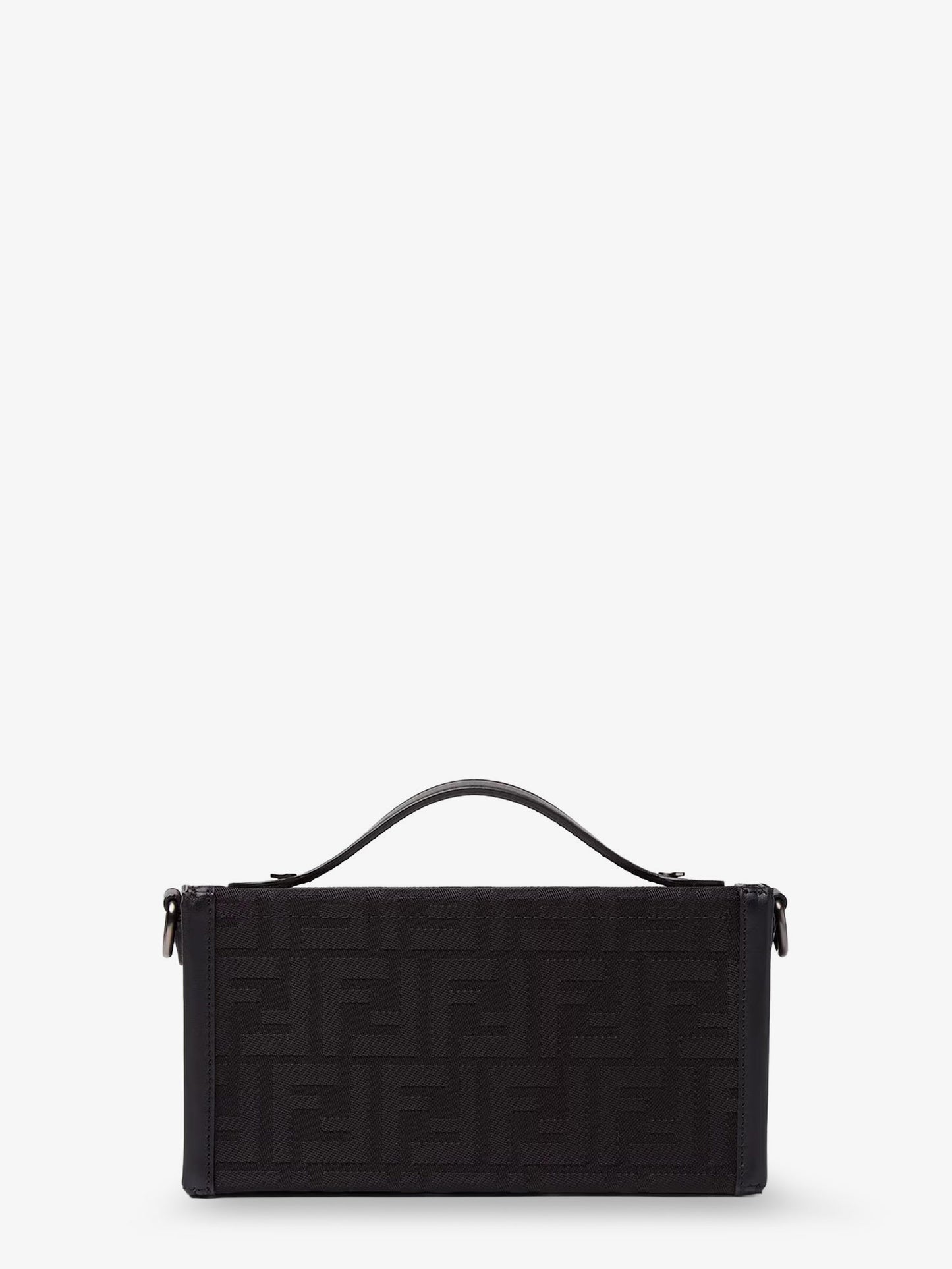 Baguette Soft Trunk FF fabric crossbody bag