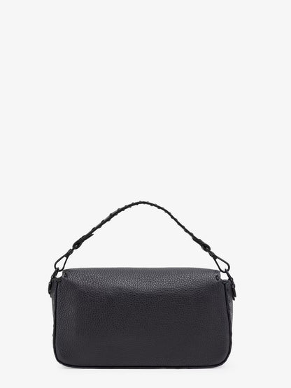Baguette leather shoulder bag with Selleria stitchings thumbnail