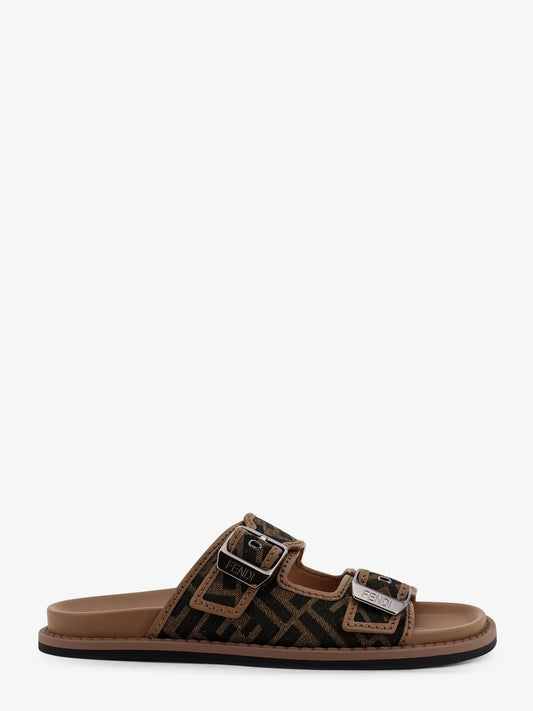Feel sandals in FF jacquard fabric